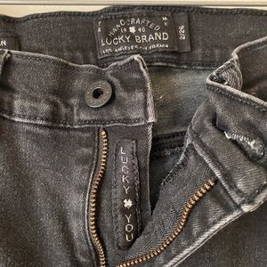 Lucky Brand Black Legging Jean